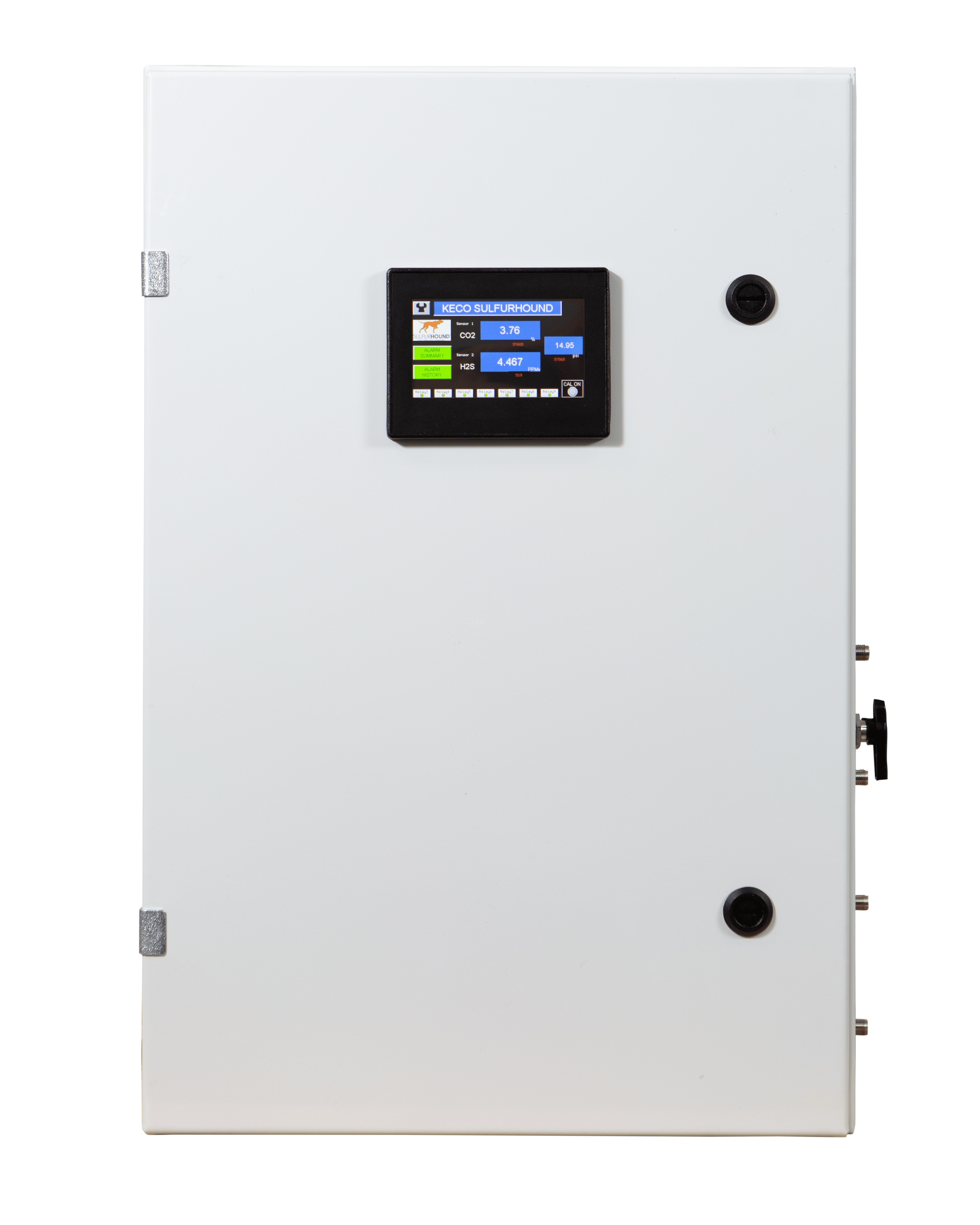 SulfurHound + CarbonHound Dual H2S + CO2 Gas Analyzer