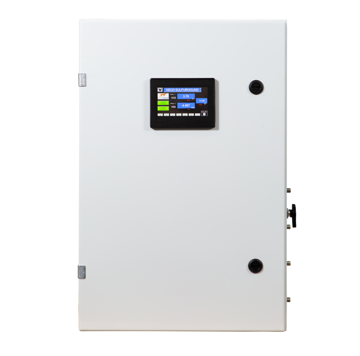 Dual H2S & CO2 Gas Analyzer
