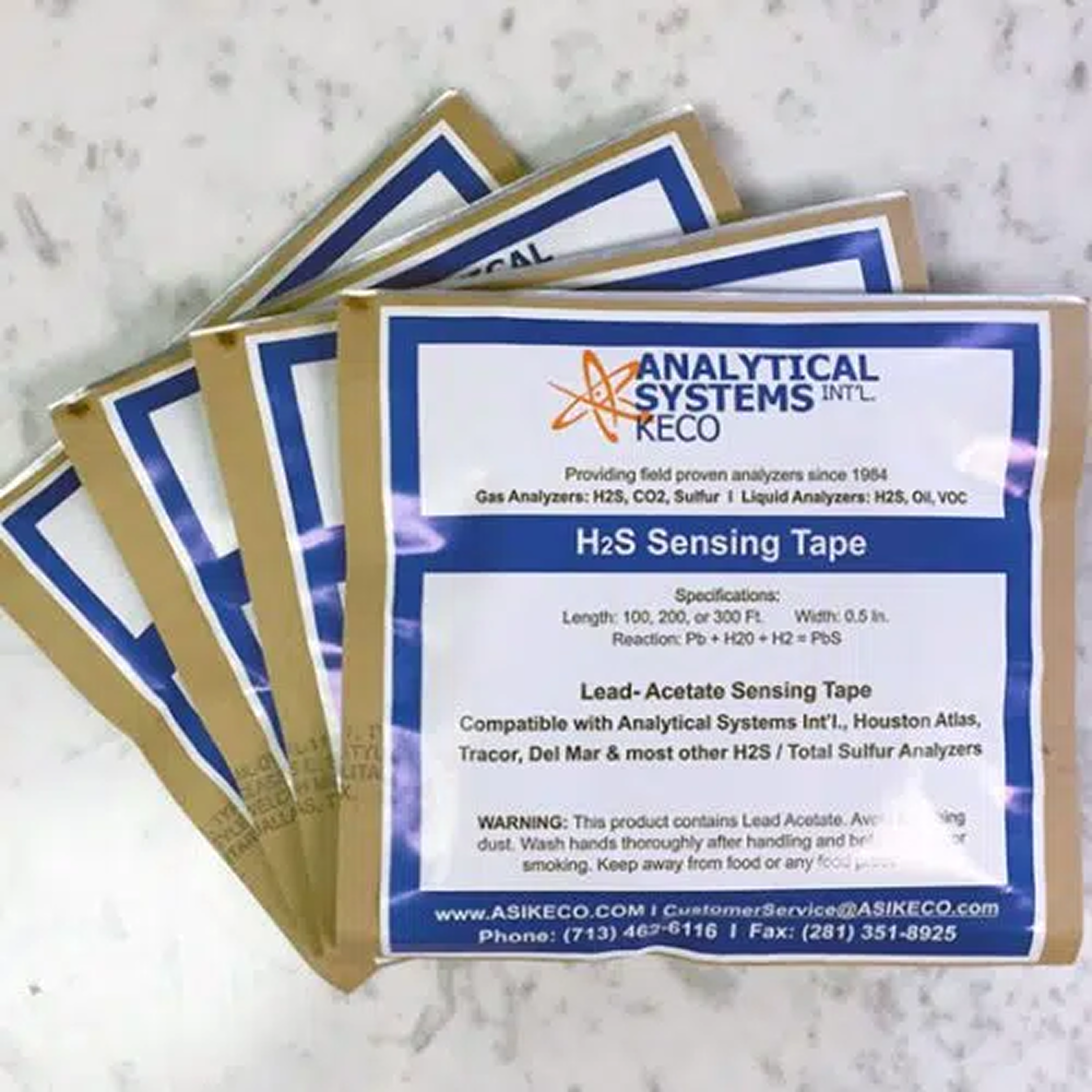 Lead-Acetate Tape Method for H₂S and Total Sulfur